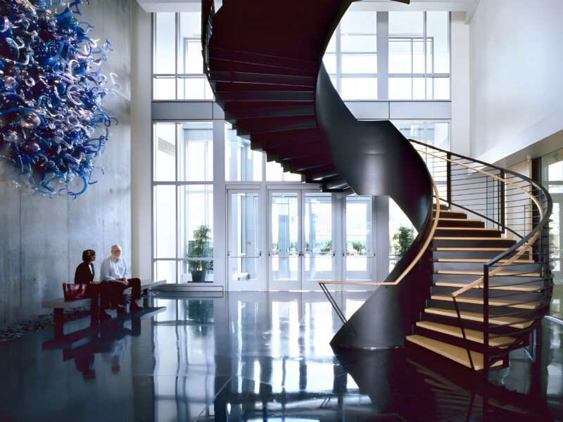 Amgen Helix campus atrium
