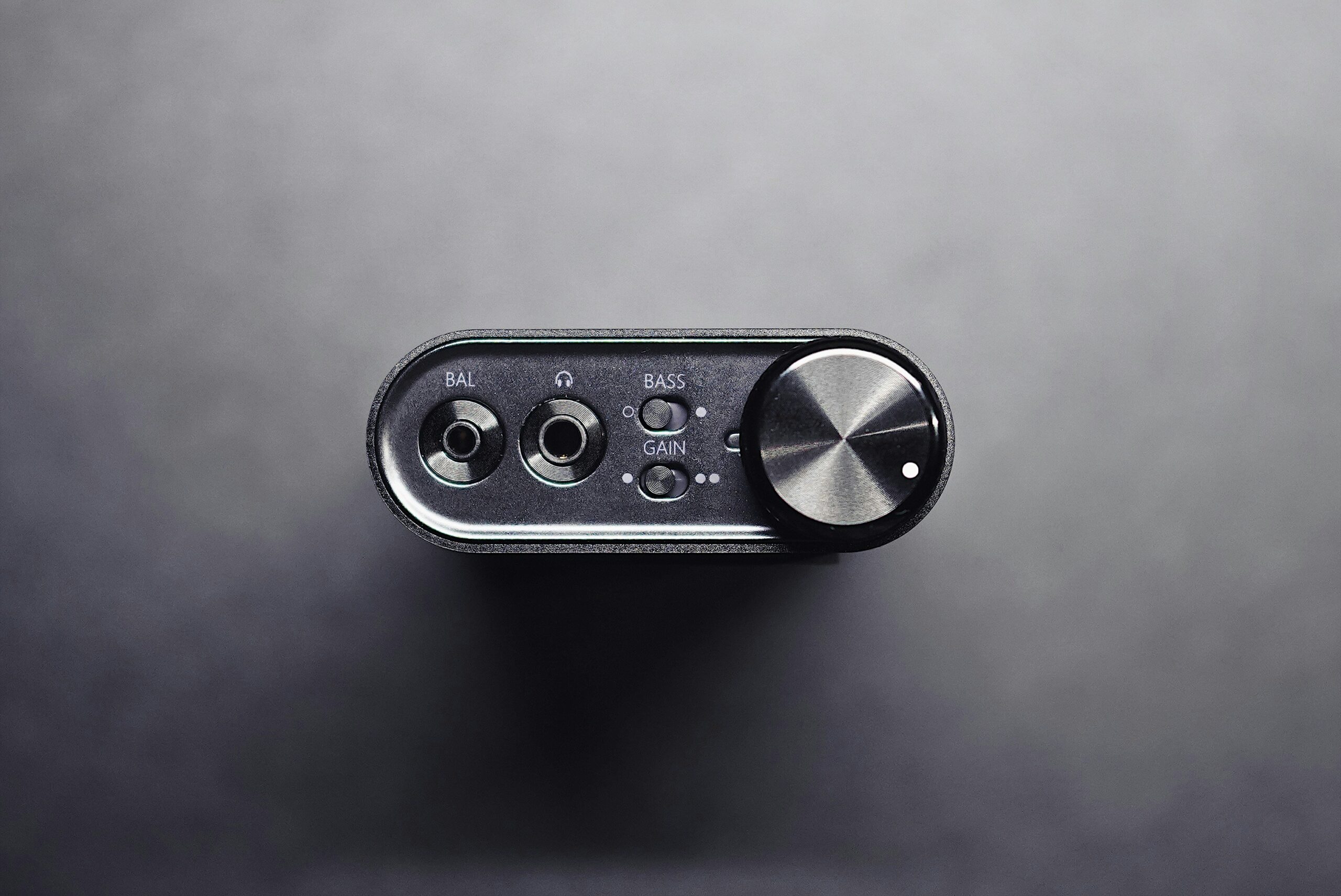 Oval black wireless electronic device